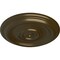 Ekena Millwork Traditional Ceiling Medallion (Fits Canopies up to 2 3/4"), Hand-Painted Brass, 12"OD x 1"P CM12TRBRS - alternate 4